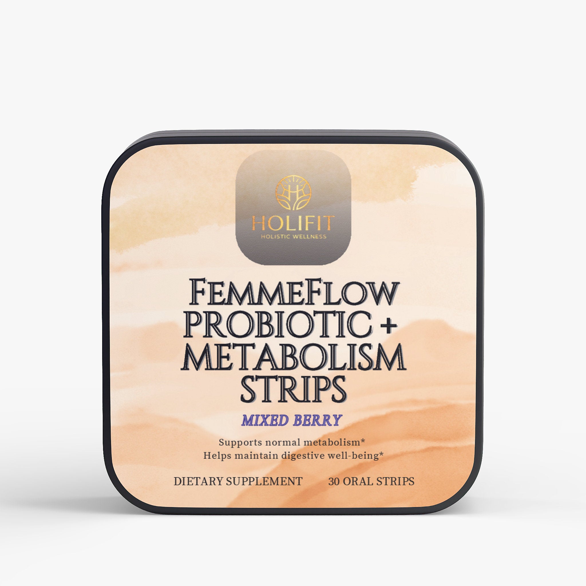 FemmeFlow Probiotic + Metabolism Strips