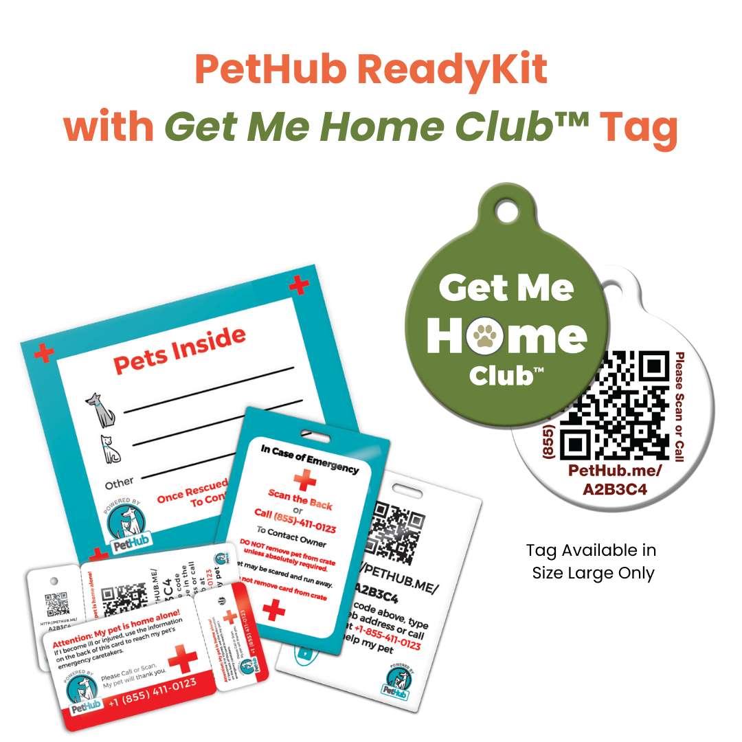PetHub QR Pet ID Comprehensive ReadyKit – Complete Emergency Kit
